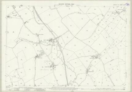 Suffolk LXIV.1 (includes: Cockfield; Thorpe Morieux) - 25 Inch Map