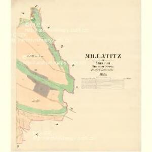 Millatitz - m1791-1-002 - Kaiserpflichtexemplar der Landkarten des stabilen Katasters