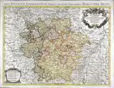 La Lorraine qui comprend les duchés de Lorraine et de Bar et les balliages des eveschés et des villes de Metz, Toul, et Verdun