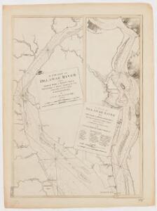 Charts of the coast and harbors of New England : from surveys taken by Saml. Holland Esqr. Survr. Genr. of Lands for the Northern District of North America and Geo. Sproule, Chas. Blaskowitz, Jam.s Grant and Thos. Wheeler his assistants : Delaware River