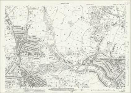 Sussex LVIII.14 (includes: Hastings) - 25 Inch Map