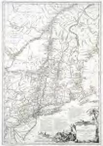 Carte du théatre de la guerre entre les Anglais et les Américains dressée d'après les cartes anglaises les plus modernes, / par M. Brion de la Tour, ingr. géographe du Roi.