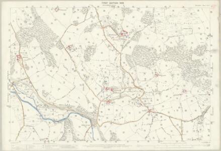 Devon CI.5 (includes: Bovey Tracey; Hennock; Lustleigh) - 25 Inch Map