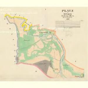Platz - c7407-1-001 - Kaiserpflichtexemplar der Landkarten des stabilen Katasters