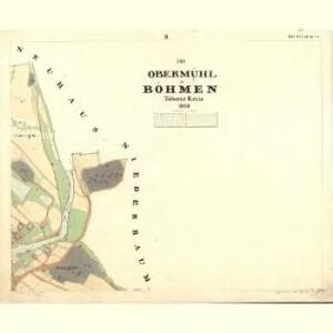 Obermühl - c2181-1-002 - Kaiserpflichtexemplar der Landkarten des stabilen Katasters