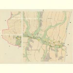 Nieder Hermanitz (Dolny Hermanice) - c1287-1-001 - Kaiserpflichtexemplar der Landkarten des stabilen Katasters