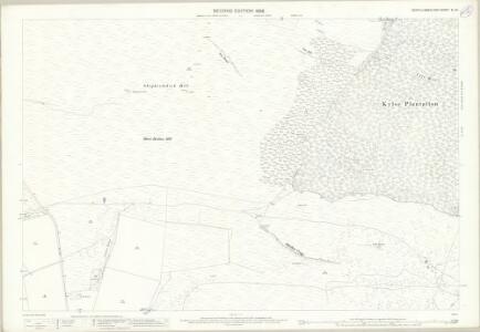 Northumberland (Old Series) XI.15 (includes: Kyloe; Lowick) - 25 Inch Map