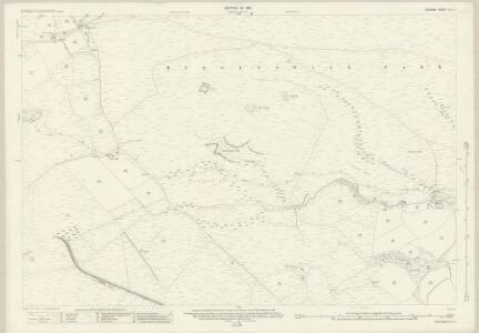 Durham XVII.3 (includes: Muggleswick) - 25 Inch Map