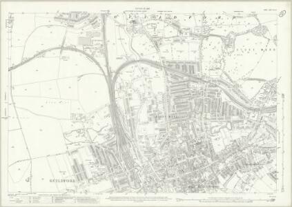 Surrey XXIII.16 (includes: Guildford) - 25 Inch Map