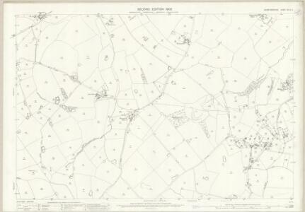 Staffordshire XLIV.2 (includes: Bradley; Castle Church; Coppenhall; Stafford) - 25 Inch Map
