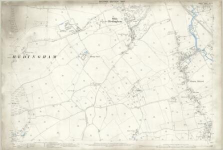Essex (1st Ed/Rev 1862-96) XVI.3 (includes: Sible Hedingham) - 25 Inch Map