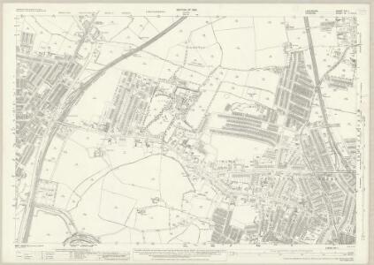Lancashire CXI.1 (includes: Manchester; Sale; Stretford) - 25 Inch Map