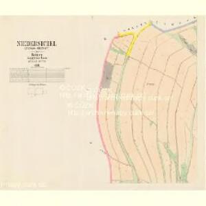 Niedersichel (Nisko-Srpsky) - c5176-1-001 - Kaiserpflichtexemplar der Landkarten des stabilen Katasters