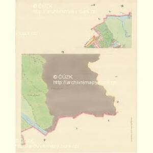 Kojetein - m1240-1-012 - Kaiserpflichtexemplar der Landkarten des stabilen Katasters