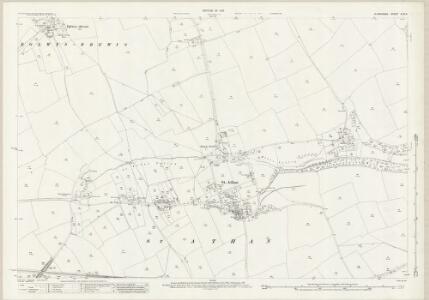 Glamorgan XLIX.4 (includes: Eglwys Brewys; Flemingston; St Athan) - 25 Inch Map