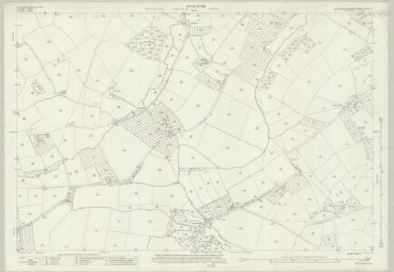 Gloucestershire XXIV.11 (includes: Churcham; Huntley; Taynton; Tibberton) - 25 Inch Map