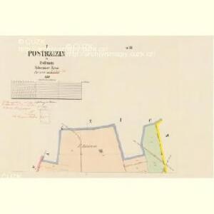 Postrzizin - c6043-1-001 - Kaiserpflichtexemplar der Landkarten des stabilen Katasters