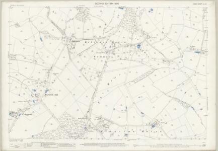 Essex (1st Ed/Rev 1862-96) LIX.10 (includes: Brentwood; Doddinghurst; Kelvedon Hatch; Navestock) - 25 Inch Map