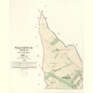 Wlkanetsch (Wlkanecz) - c8688-1-001 - Kaiserpflichtexemplar der Landkarten des stabilen Katasters