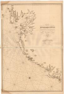 Museumskart 77: Karta öfver Norriges Kust ifrån Lindersnäs till Karmösund