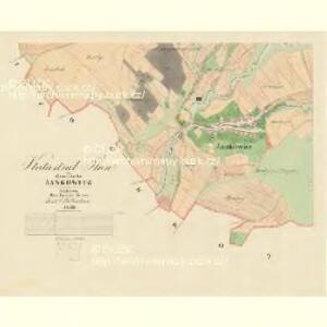 Jankowitz - m1028-1-002 - Kaiserpflichtexemplar der Landkarten des stabilen Katasters