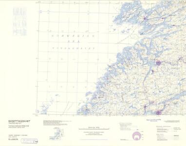 Statistikk 43-17- Bosettingskart over Namsos. Blad 17