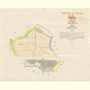 Podol - c8968-1-001 - Kaiserpflichtexemplar der Landkarten des stabilen Katasters
