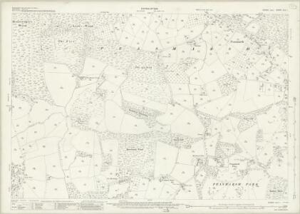 Sussex XLV.1 (includes: Peasmarsh) - 25 Inch Map