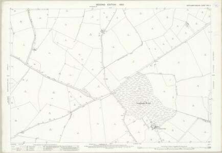 Northamptonshire XXIV.2 (includes: Arthingworth; Braybrooke; Desborough; Harrington) - 25 Inch Map