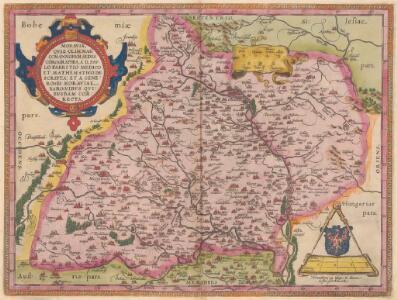 Moraviae, Quae Olim Marcomannorum Sedes [Karte], in: Theatrum orbis terrarum, S. 162.