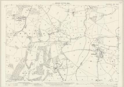 Herefordshire XXXVI.5 (includes: Coddington; Colwall) - 25 Inch Map