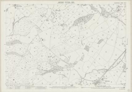 Radnorshire XVI.12 (includes: Llanddewi Ystradenni; Llanfihangel Rhydieithon) - 25 Inch Map