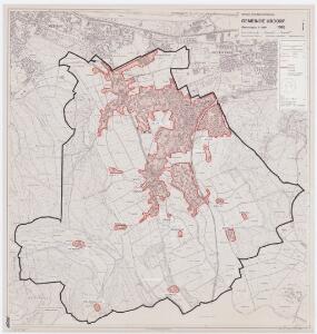 Urdorf: Definition der Siedlungen für die eidgenössische Volkszählung am 01.12.1970; Siedlungskarte