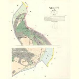 Weltrus - c8474-1-001 - Kaiserpflichtexemplar der Landkarten des stabilen Katasters