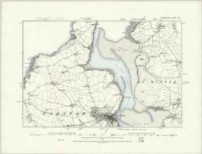 Cornwall XVIII.SW - OS Six-Inch Map