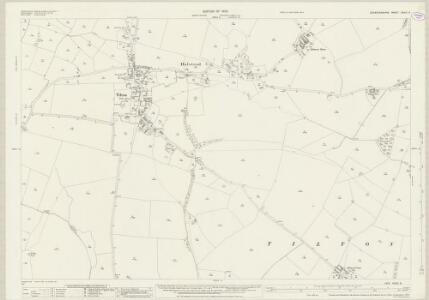 Leicestershire XXXIII.9 (includes: Billesdon; Cold Newton; Tilton) - 25 Inch Map