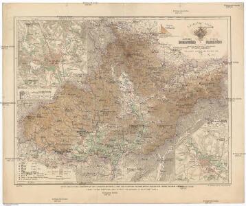 Příruční mapa Markrabství moravského a Vévodství slezského