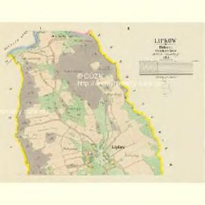 Lipkow - c4019-1-001 - Kaiserpflichtexemplar der Landkarten des stabilen Katasters