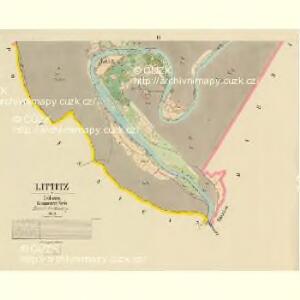 Littitz - c4158-1-002 - Kaiserpflichtexemplar der Landkarten des stabilen Katasters