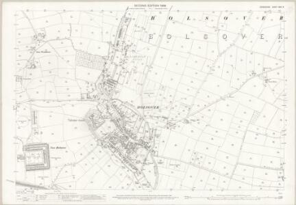 Derbyshire XXVI.6 (includes: Bolsover) - 25 Inch Map