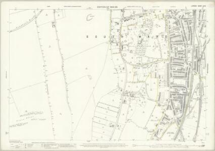 London (Edition of 1894-96) CLIX (includes: Beddington; Croydon St John The Baptist) - 25 Inch Map