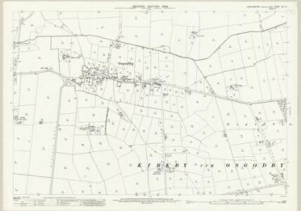 Lincolnshire XLV.3 (includes: Osgodby; Owersby) - 25 Inch Map