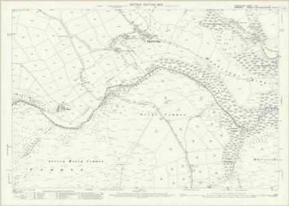 Devon XVI.11 (includes: Dulverton; East Anstey; West Anstey; Withypool) - 25 Inch Map