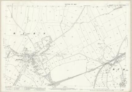 Yorkshire CCXXXV.1 (includes: Brotherton; Burton Salmon; Fairburn; Monk Fryston) - 25 Inch Map