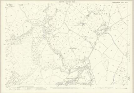 Carmarthenshire XXVI.10 (includes: Llangadog; Llansadwrn) - 25 Inch Map