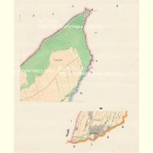 Dorf Jauernig - m3349-1-002 - Kaiserpflichtexemplar der Landkarten des stabilen Katasters