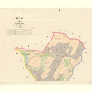 Sodau - c6735-1-001 - Kaiserpflichtexemplar der Landkarten des stabilen Katasters