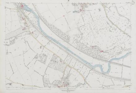 Somerset XIII.3 (includes: Corston; Kelston; Keynsham; Newton St Loe) - 25 Inch Map