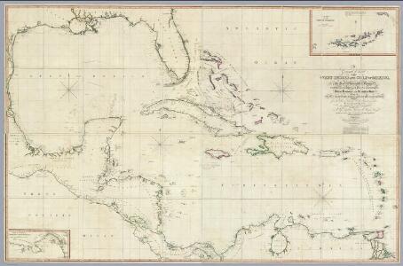 A General Chart of the West Indies And Gulf Of Mexico.