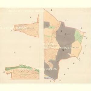 Lhanitz - m1510-1-001 - Kaiserpflichtexemplar der Landkarten des stabilen Katasters